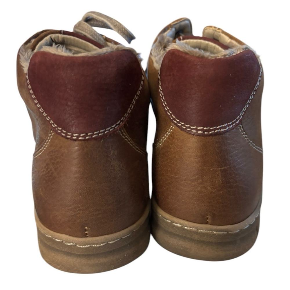 NEW Josef Seibel Steffi Brown Ankle Boot Women's Size 6 -6.5 Fuzzy Inside 37 EU - Picture 5 of 13